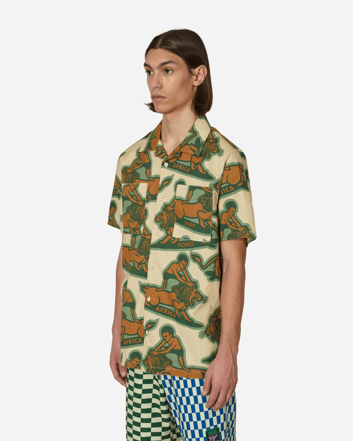 Košeľa Vans Mami Wata Woven Shortsleeve Shirt Rôznofarebný | VN0006DUGRX1, 1