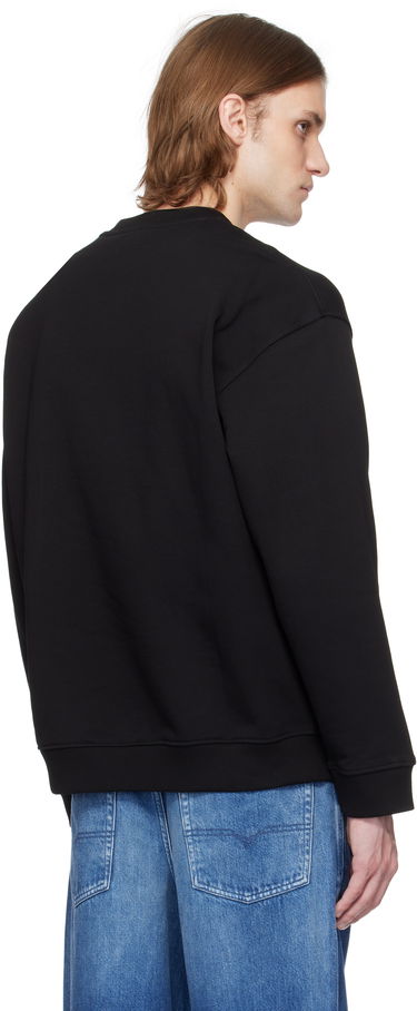 Mikina Diesel S-Boxt-Div Sweatshirt Čierna | A14903-0GEAD-9XX, 2