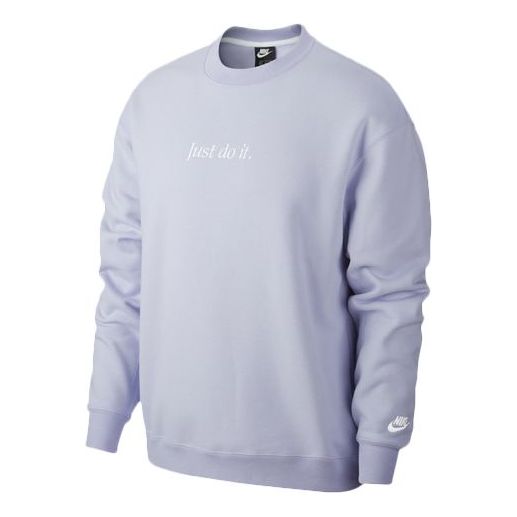 Mikina Nike Sportswear JDI Fleece Crew Fialová | CD0414-539