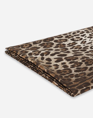 Doplnky Dolce & Gabbana Dolce & Gabbana Cotton Sateen Fitted Sheet Hnedá | TCE048TCAKFUL003, 3