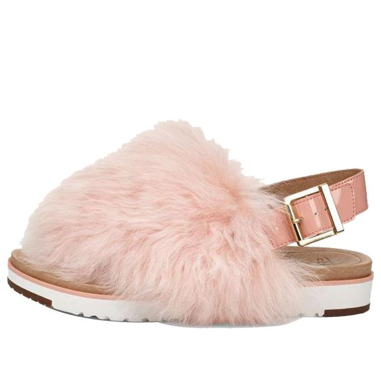 Tenisky a topánky UGG Sunset Furry Sandals Ružová | 1102770-SSET, 0