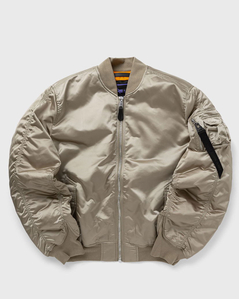 Bomber bunda Alpha Industries Bomber & Flight Jackets-MA-1 UV Šedá | 146115UV-VINTAGE-SAND