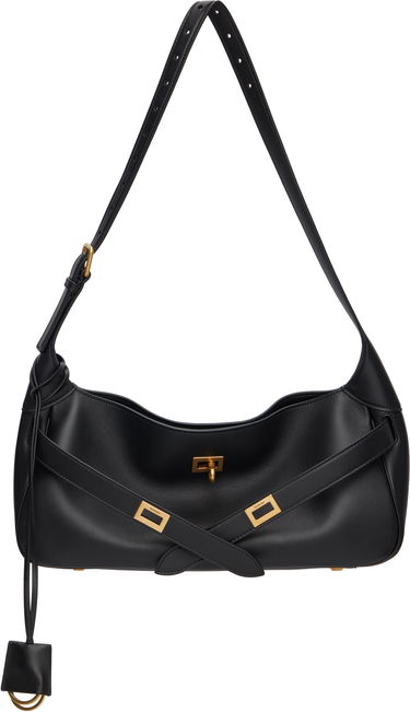 Taška cez rameno Balenciaga Balenciaga Bel Air Shoulder Bag Čierna | 8106802ABAV, 0