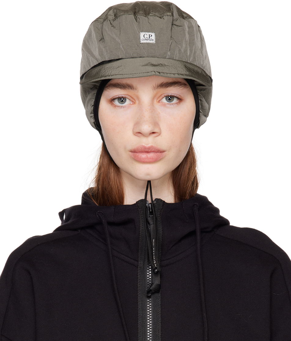 Šiltovka C.P. Company Earflap Chrome-R Cap Zelené | 13CMAC239A-005904A, 0