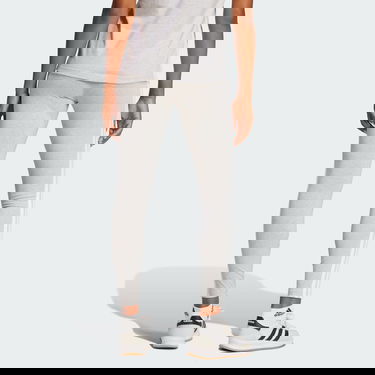 Legíny adidas Performance Cotton Leggings With Side Stripe Šedá | JE0075, 2