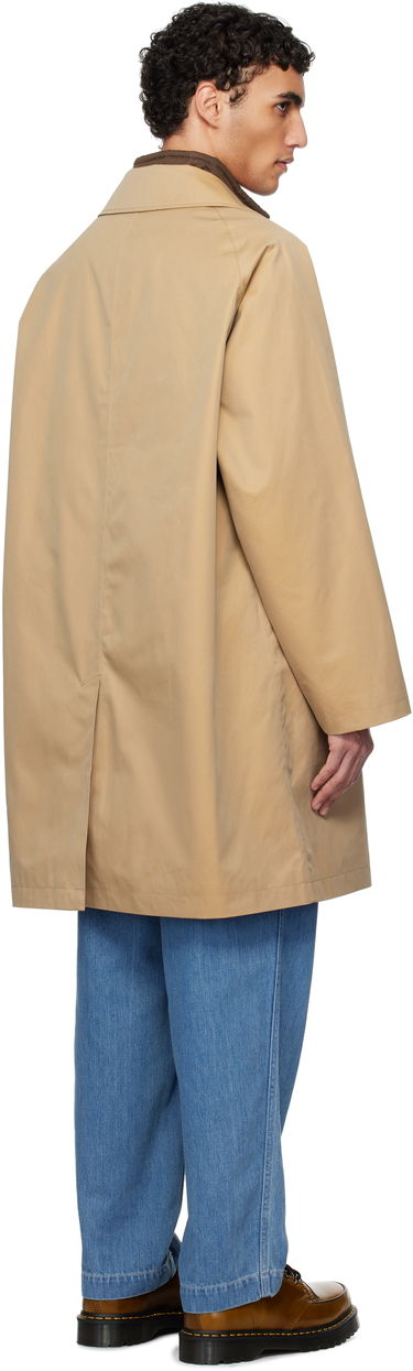 Kabáty NANAMICA Nanamica 2L GORE-TEX Double Breasted Coat Béžová | S25SB033U, 2