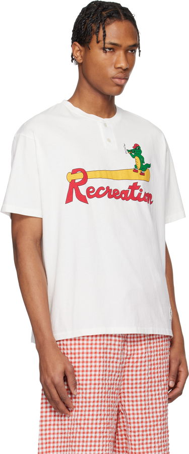 Tričko Bode Bode Reptile Rec Henley T-Shirt Biela | MRS25CS029, 1