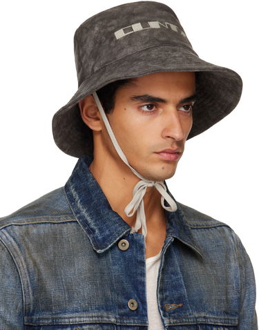Klobúk Rick Owens Rick Owens DRKSHDW Concordians Gilligan Bucket Hat Čierna | DA02E7479 BMOEM6, 3