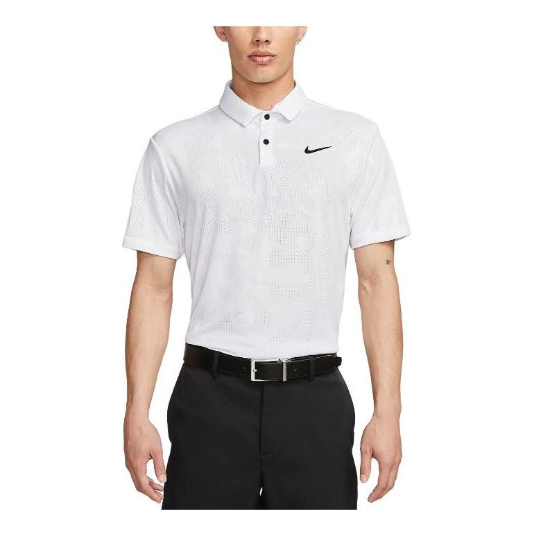 Polo tričko Nike Jacquard Golf Polo Biela | DR5304-100, 0