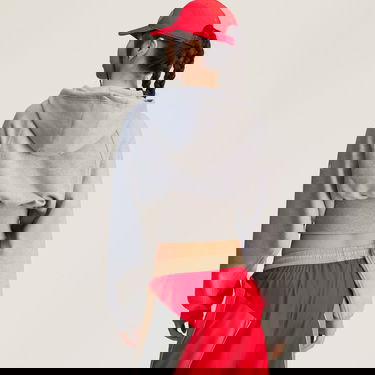 Mikina adidas Performance Stella McCartney x Cropped Hoodie Šedá | JI5148, 1