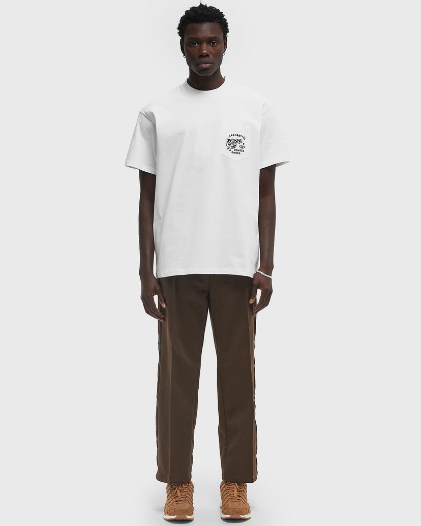 Tričko Carhartt WIP Pocket Graphic T-Shirt Biela | I034407_00A_XX