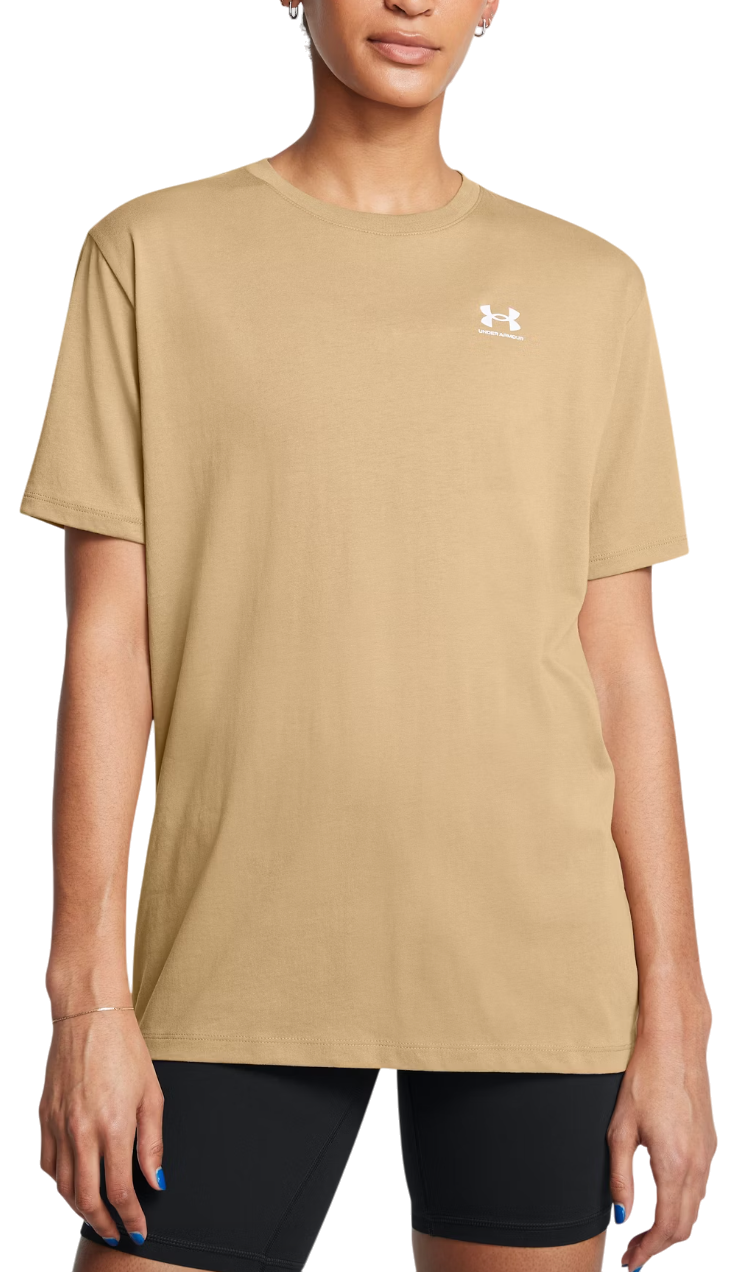 Tričko Under Armour Under Armour BFOS Logo T-Shirt Béžová | 1386844-263, 0