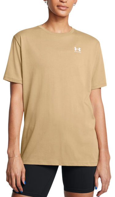 Tričko Under Armour Under Armour BFOS Logo T-Shirt Béžová | 1386844-263, 0