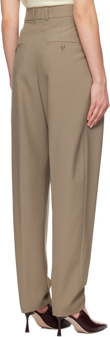 Nohavice Róhe Round-Leg Tailored Trousers Hnedá | 414-30-046, 2