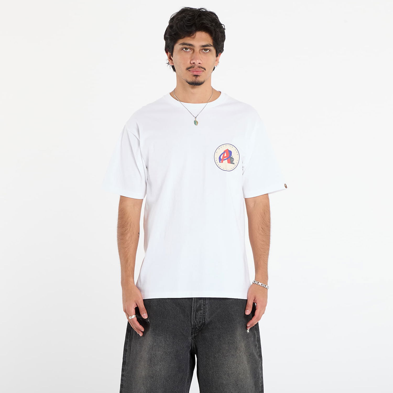 Tričko BAPE Ape Transit Authority Tee Biela | 001TEL801051MWHT, 0