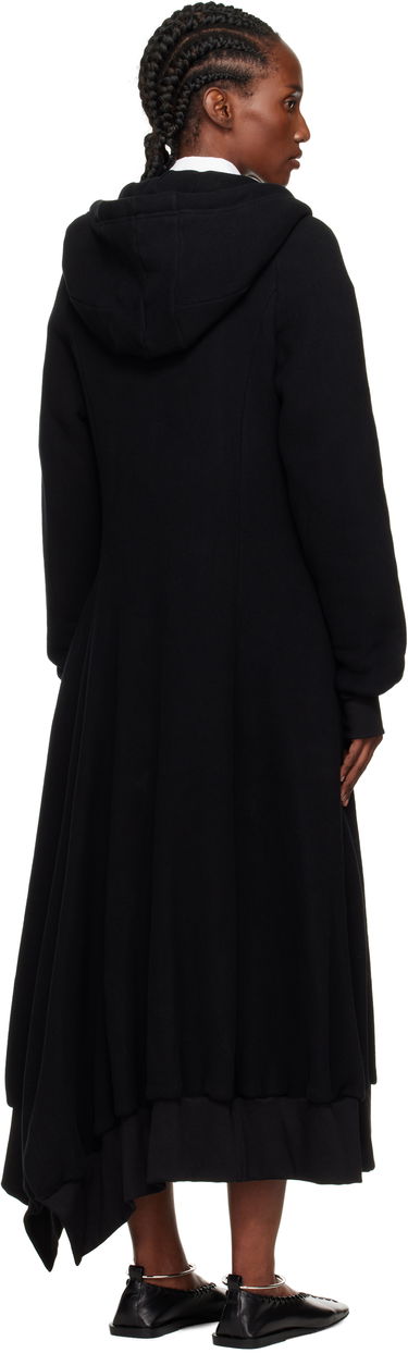 Šaty Yohji Yamamoto YOHJI YAMAMOTO Hooded Track Maxi Dress Čierna | FM-D51-002, 2