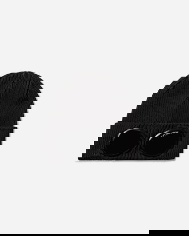 Kulicha C.P. Company Cotton Goggle Beanie Čierna | RSCMAC747A-000727A 999, 2