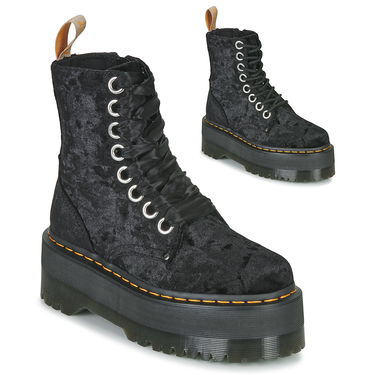 Tenisky a topánky Dr. Martens Vegan Jadon Max Crusher Velvet "Black" Čierna | 31030001, 0