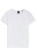 BOSS Slim-Fit Mercerized Cotton Tee with Double B Monogram