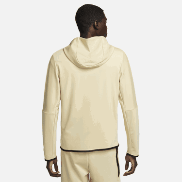 Mikina Nike Sportswear Tech Fleece Lightweight Full-Zip Hoodie Béžová | DX0822-783, 2