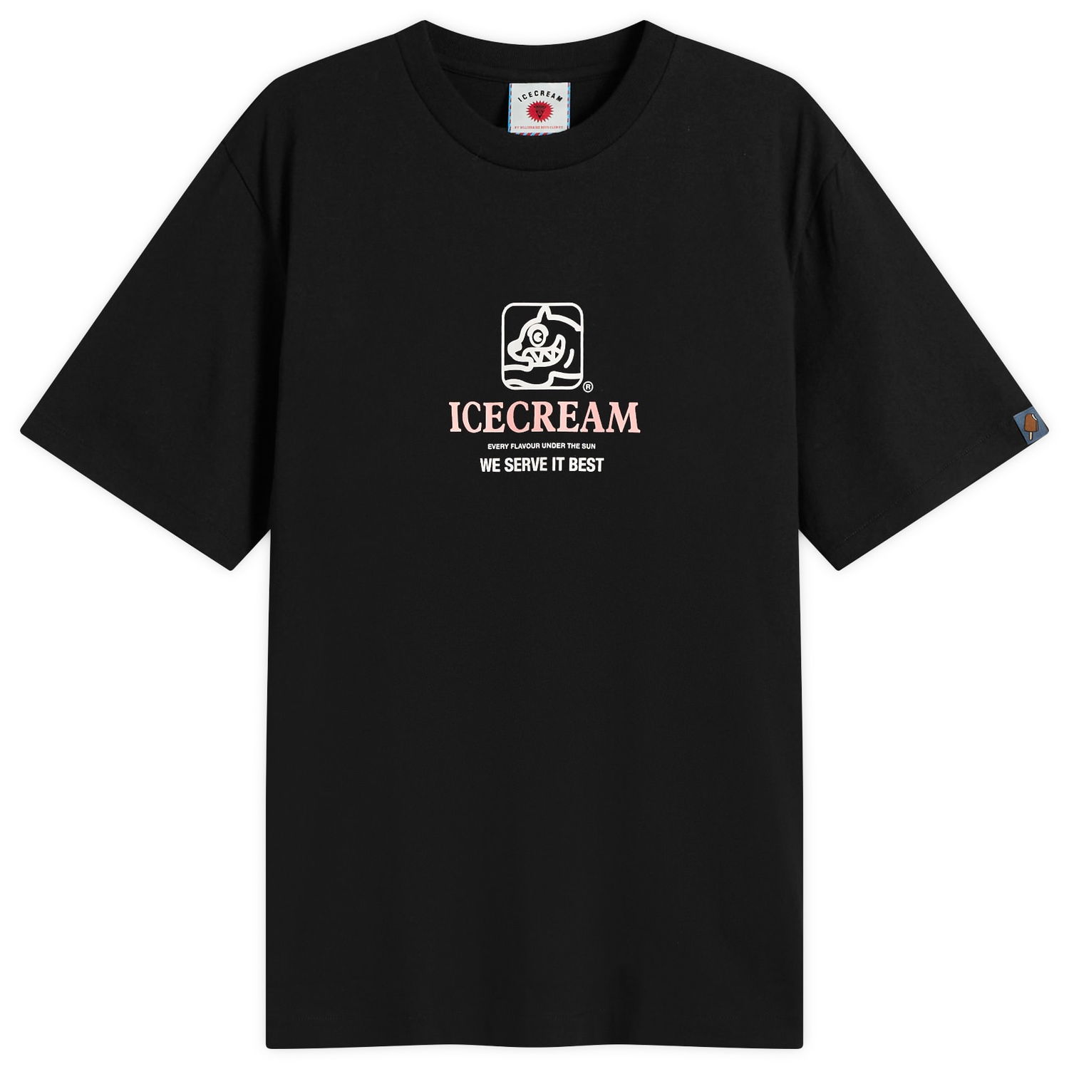 Tričko BBC IceCream Serve It Best Graphic Tee Čierna | IC25348-BLK, 1