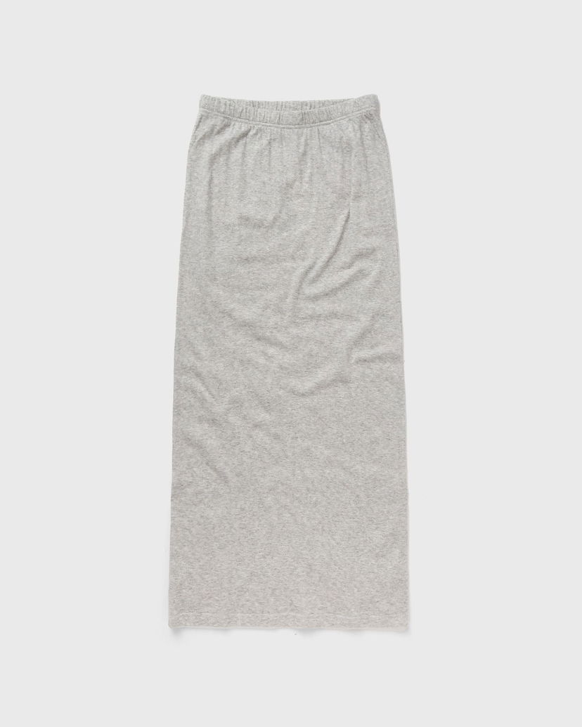 Sukňa American Vintage RUZY SKIRT Šedá | RUZ13AE24-GRIS-CLAIR-CHINE