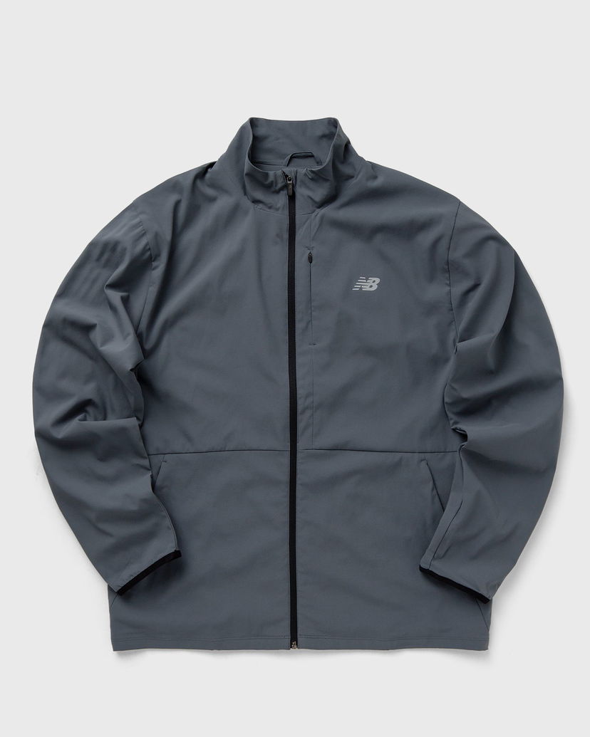 Vetrovka New Balance Athletics Stretch Woven Jacket Šedá | MJ41062-GT