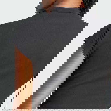 Crop Top adidas Performance adidas Sportswear Lounge Ribbed Crop Čierna | IT2547, 5