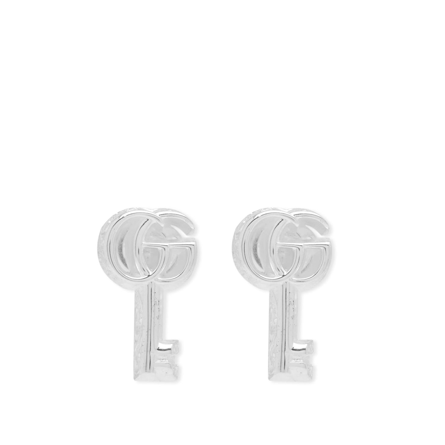 Náušnice Gucci GG Marmont Key Earrings Šedá | YBD77072100100U, 0