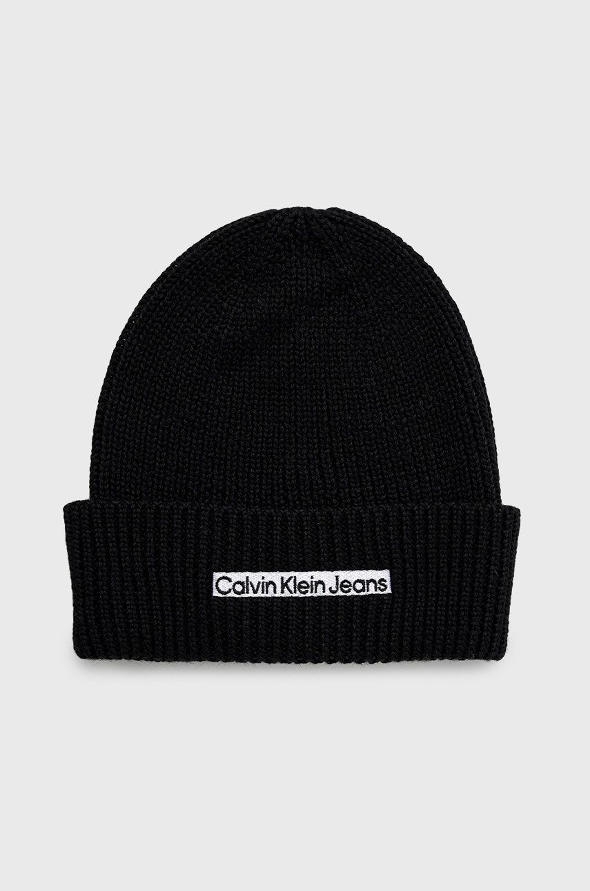 Kulicha CALVIN KLEIN Beanie Čierna | K50K509895.9BYY, 0