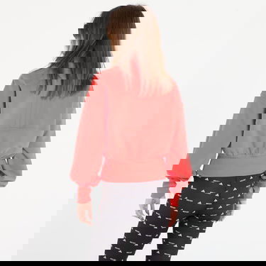 Mikina adidas Performance adidas x Moonboot Cropped Half-Zip Tracksuit Top with Puffed Sleeves Červená | JM1100, 2