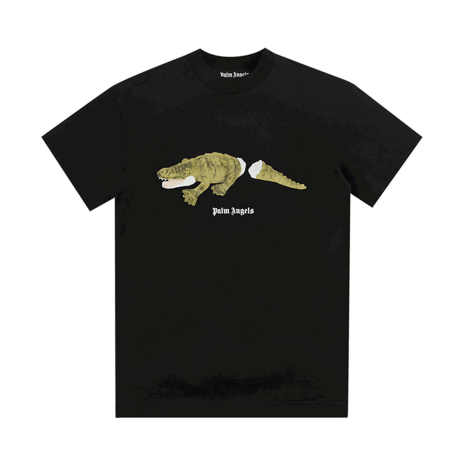 Tričko Palm Angels Croco Classic Tee Čierna | PMAA001C99JER0021055, 0