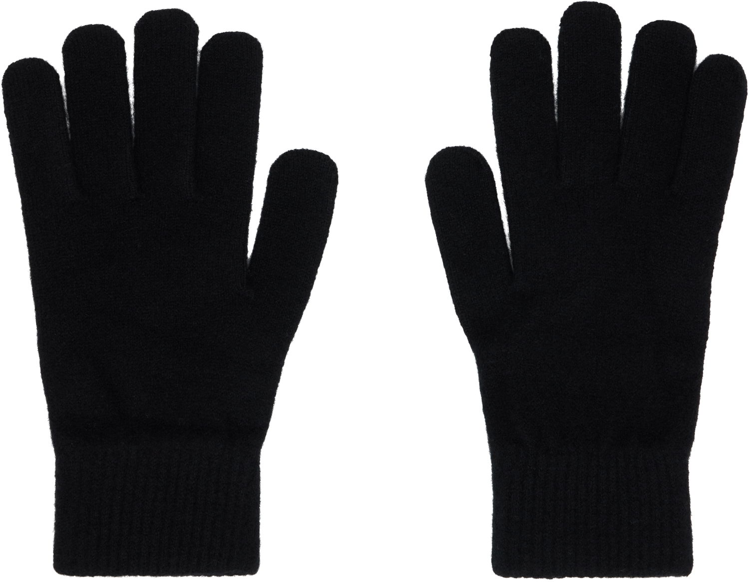 Rukavice Yves Salomon Yves Salomon Wool & Cashmere Gloves Čierna | 26W23WAA507XXMACL, 1