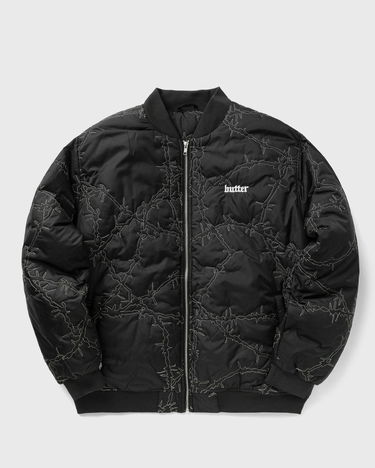 Bomber bunda Butter Goods Barbed Wire Bomber Jacket Čierna | P23992, 0