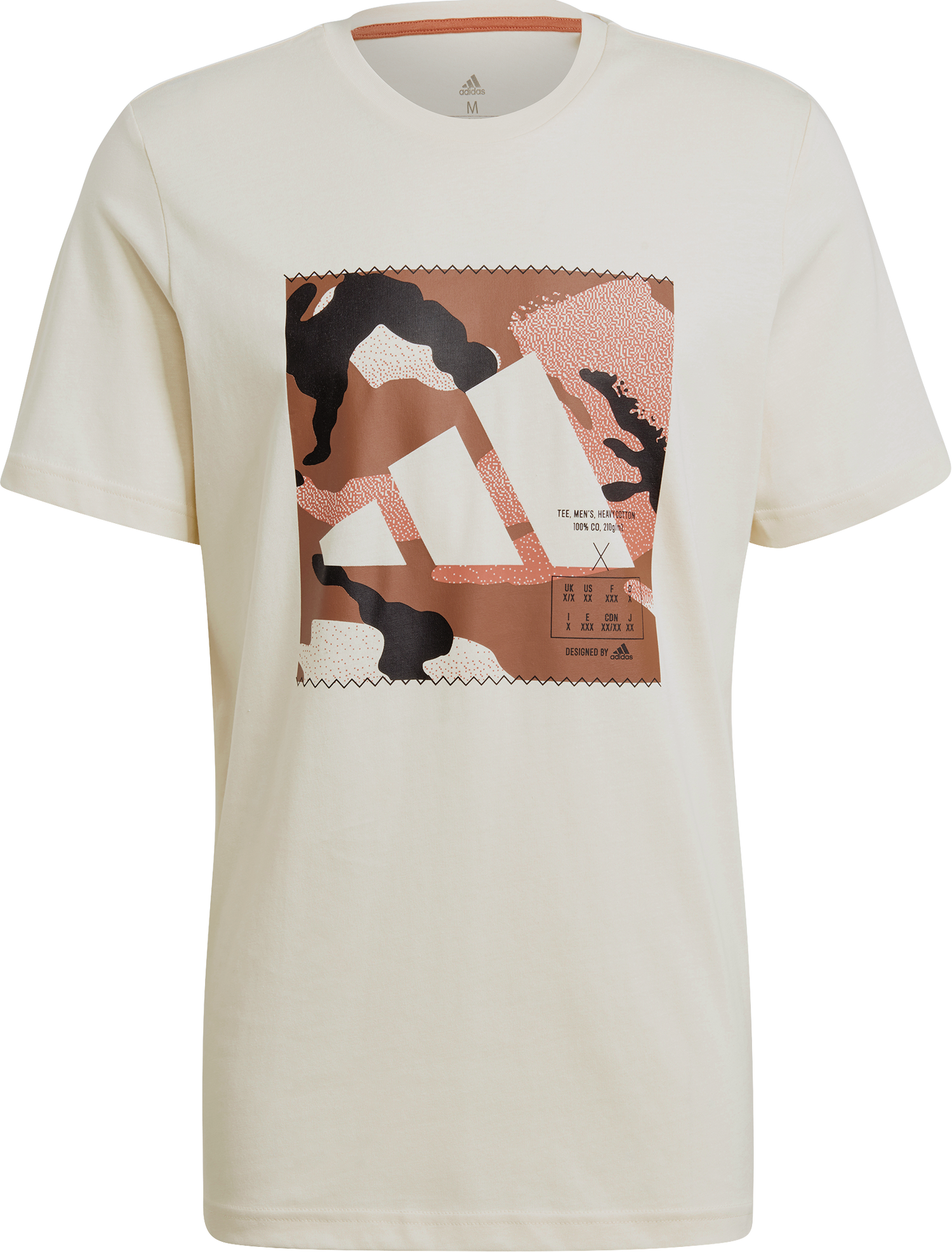 Tričko adidas Originals CAMO BOS TEE M Béžová | gn6837, 0