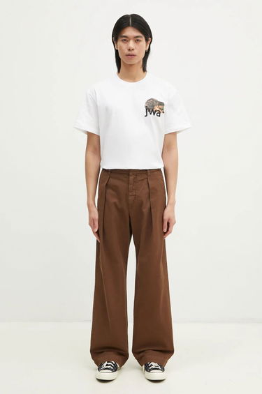 Nohavice WOOD WOOD Wood Wood Fraser Pleated Chinos Hnedá | 12435001.5181, 3
