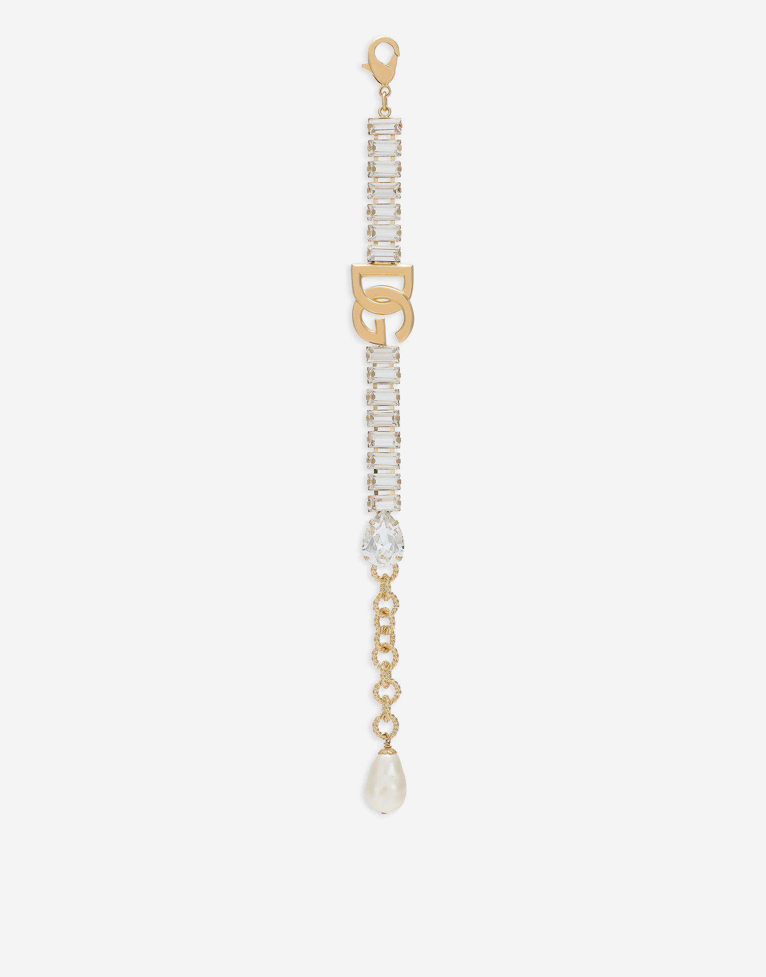 Náramok Dolce & Gabbana Dolce & Gabbana Gold-Tone Crystal & Faux Pearl Bracelet Metalická | WBO8S3W1111ZOO00, 1