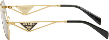 Slnečné okuliare Prada Triangle Logo Sunglasses Hnedá | 0PR A51S 8056597967488, 2