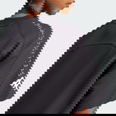 Tričko adidas Originals by Stella McCartney Logo T-Shirt Čierna | IB6854, 6