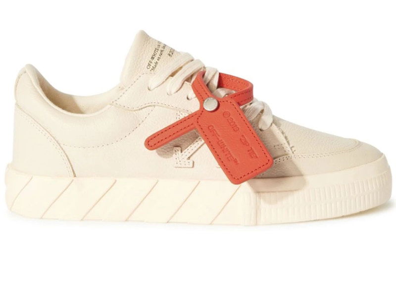 Tenisky a topánky Off-White Vulcanized Low Calf Leather Beige W Béžová | OWIA272F23LEA0016161, 0