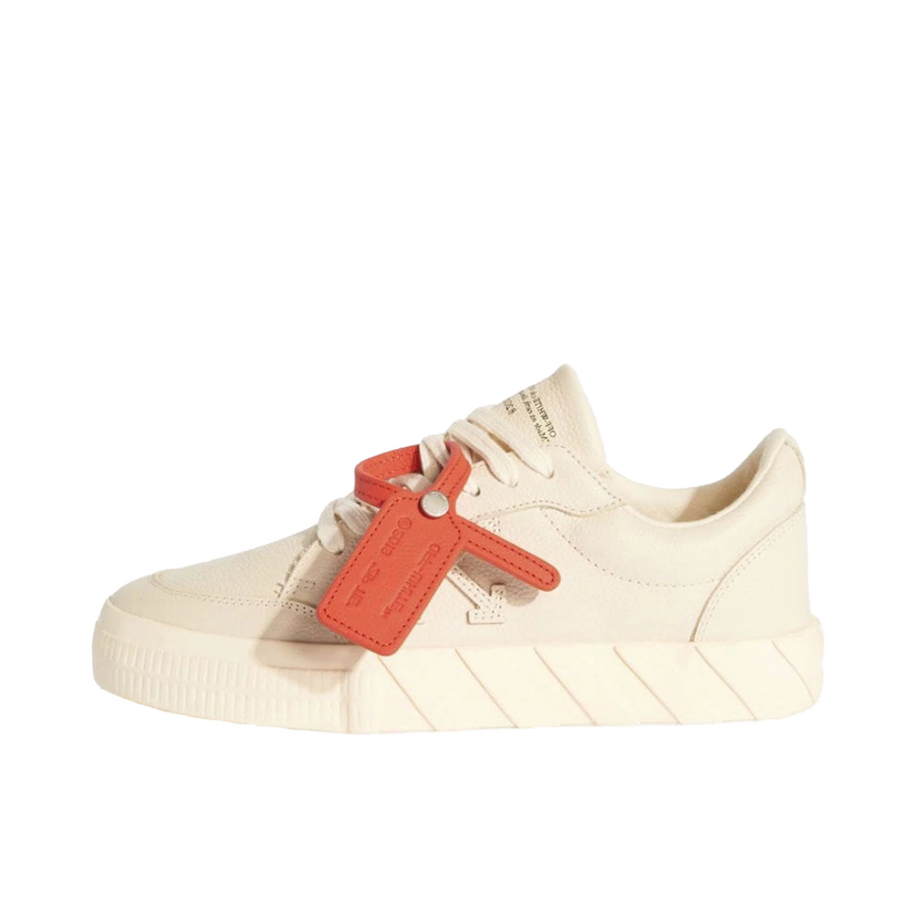 Tenisky a topánky Off-White Vulcanized Low Calf Leather Beige W Béžová | OWIA272F23LEA0016161