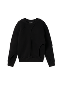 Linear Cut-out Sweatshirt