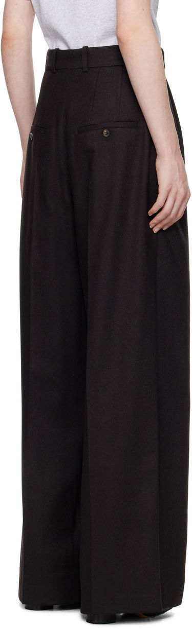Nohavice A.P.C. Anastasia Barbieri Edition Valesca Wide Leg Trousers Čierna | WOARX-F08481, 2