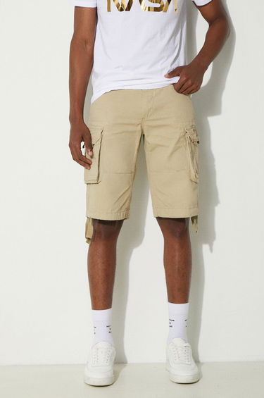 Šortky Alpha Industries Cargo Shorts Béžová | 191200.159, 0