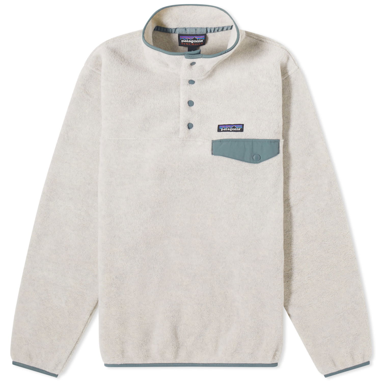 Sveter Patagonia LW Synch Snap-T Pullover Béžová | 25455-OLGN, 0