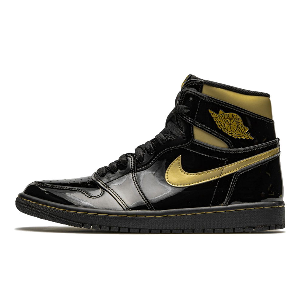 Air Jordan 1 Retro High OG "Black Metallic Gold"