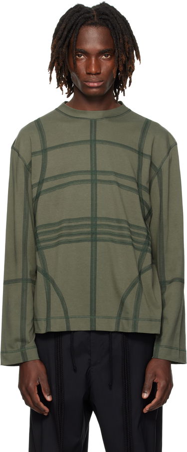 Tričko Craig Green Craig Green Flatlock Long Sleeve T-Shirt Zelené | CGAW25CJETLS11, 0