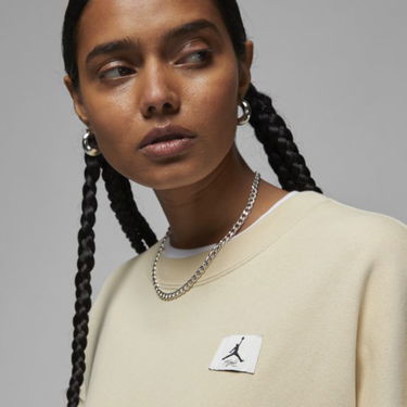 Mikina Jordan Flight Fleece Crew Béžová | DQ4599-234, 3