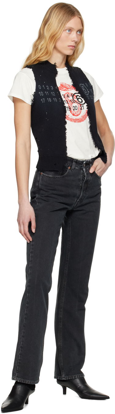 Džínsy Maison Margiela MM6 Maison Margiela 5-Pocket Jeans Čierna | S52LA0253 M35249, 3