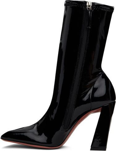 Oblečenie Amina Muaddi Amina Muaddi Marine Stretch Boots Čierna | MARINE STRETCH BOOTIE 95 LATEX, 2